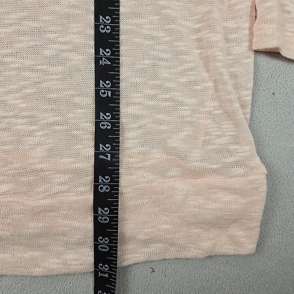 Old Navy Women's Pink Sheer Sweater Size XL Oversized - Picture 5 of 7